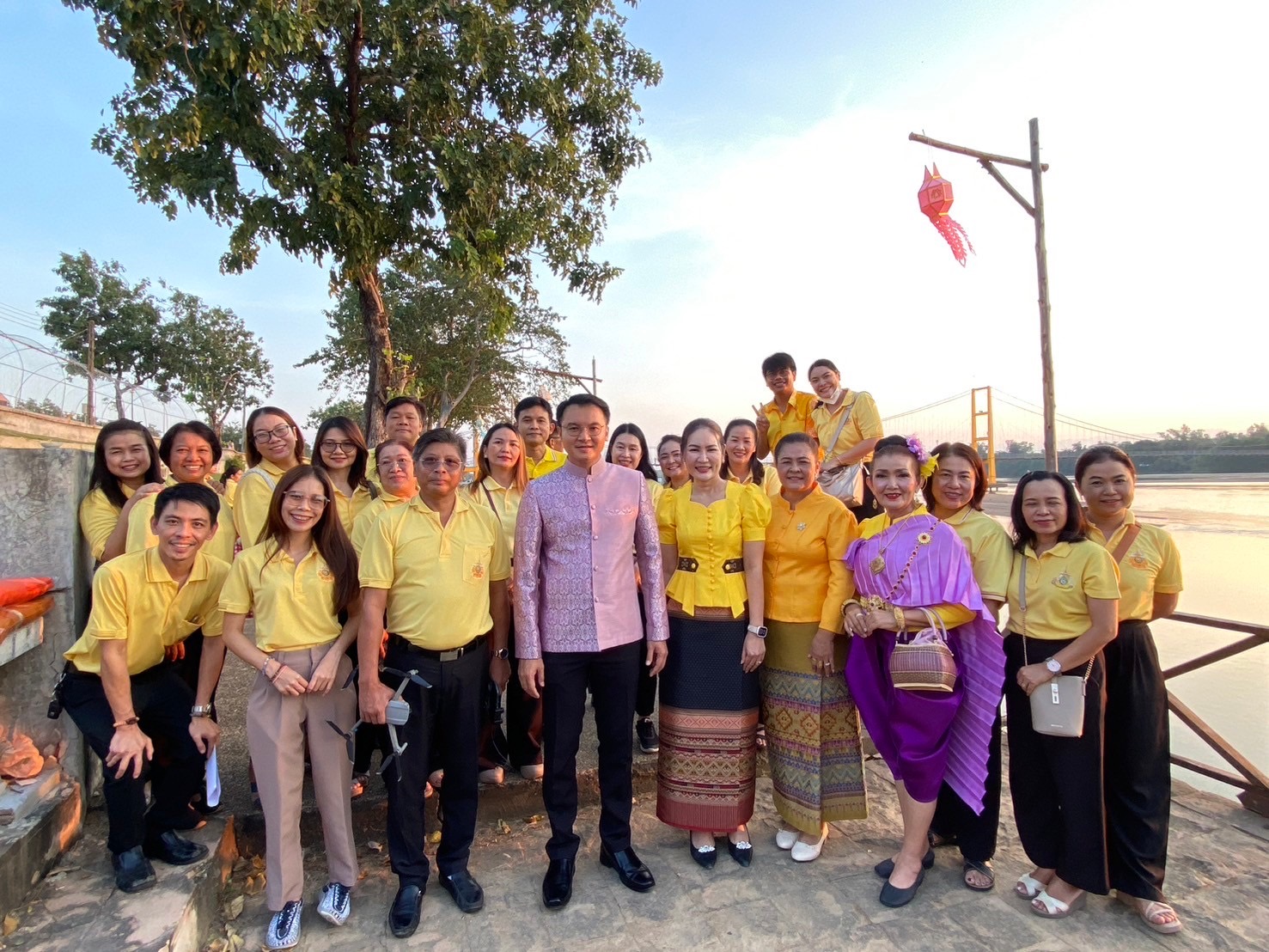 งานแถลงข่าวประเพณีลอยกระทงสาย ไหลประทีปพันดวง ณ อาคารกิตติคุณ ริมแม่น้ำปิง