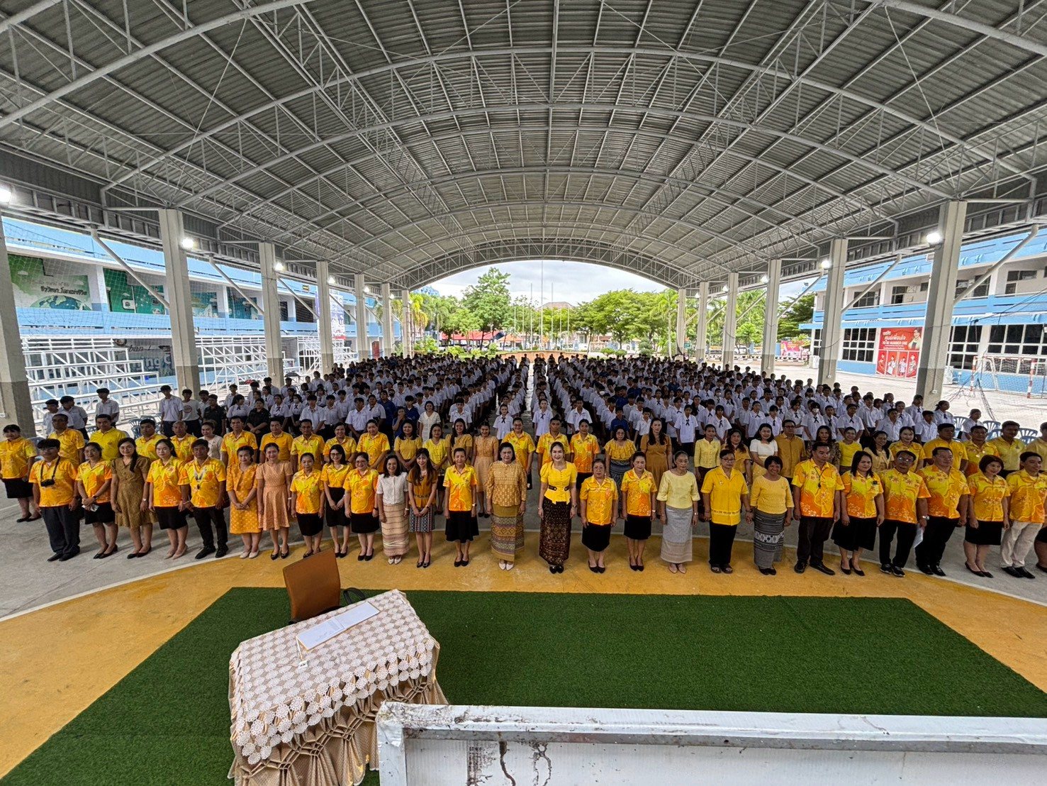 โรงเรียนเทศบาล ๑ กิตติขจร จัดกิจกรรมเฉลิมพระเกียรติและพิธีถวายพระพรชัยมงคลแด่ พระบาทสมเด็จพระปรเมนทรรามาธิบดีศรีสินทรมหาวชิราลงกรณ พระวชิรเกล้าเจ้าอยู่หัว เนื่องในโอกาสวันเฉลิมพระชนมพรรษา ๒๘ กรกฎาคม ๒๕๖๙